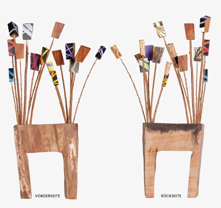 Färberweide auf Strunk