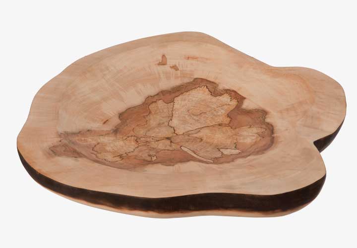 Holzschale “Pangäa”